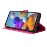 Hoesje geschikt voor Samsung Galaxy S22+ - Boekhoesje - Roze - Portemonneehoesje