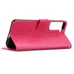 Hoesje geschikt voor Samsung Galaxy S22+ - Boekhoesje - Roze - Portemonneehoesje