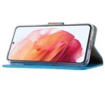Hoesje geschikt voor Samsung Galaxy S22 - Boekhoesje - Turquoise - Portemonneehoesje