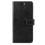 Hoesje geschikt voor Samsung Galaxy S22+ - Boekhoesje - Zwart - Portemonneehoesje