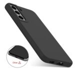 Hoesje geschikt voor Samsung Galaxy S22+ - Siliconen hoesje - TPU - Zwart