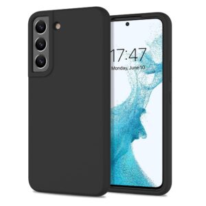 Hoesje geschikt voor Samsung Galaxy S22 - Siliconen hoesje - TPU - Zwart