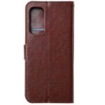 Hoesje geschikt voor Samsung Galaxy S22 Ultra - Boekhoesje - Bruin  - Portemonneehoesje