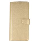 Hoesje geschikt voor Samsung Galaxy S22 Ultra - Boekhoesje - Goud - Portemonneehoesje