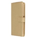 Hoesje geschikt voor Samsung Galaxy S22 Ultra - Boekhoesje - Goud - Portemonneehoesje