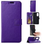 Hoesje geschikt voor Samsung Galaxy S22 Ultra - Boekhoesje - Paars - Portemonneehoesje