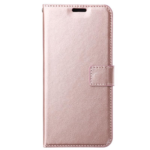 Hoesje geschikt voor Samsung Galaxy S22 Ultra - Boekhoesje - RoseGoud - Portemonneehoesje