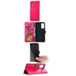 Hoesje geschikt voor Samsung Galaxy S22 Ultra - Boekhoesje - Roze - Portemonneehoesje