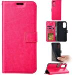 Hoesje geschikt voor Samsung Galaxy S22 Ultra - Boekhoesje - Roze - Portemonneehoesje