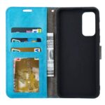 Hoesje geschikt voor Samsung Galaxy S22 Ultra - Boekhoesje - Turquoise - Portemonneehoesje