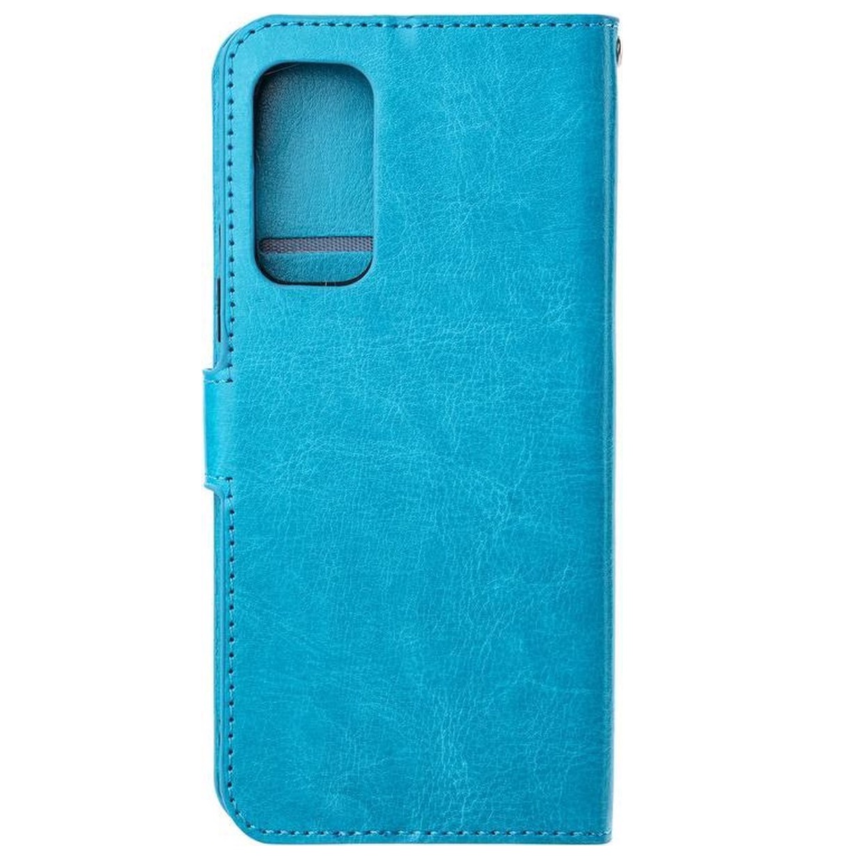 Hoesje geschikt voor Samsung Galaxy S22 Ultra - Boekhoesje - Turquoise - Portemonneehoesje