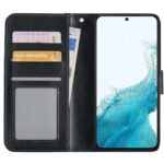 Hoesje geschikt voor Samsung Galaxy S22 Ultra - Boekhoesje - Zwart - Portemonneehoesje