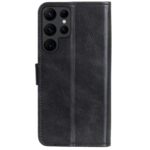 Hoesje geschikt voor Samsung Galaxy S22 Ultra - Boekhoesje - Zwart - Portemonneehoesje