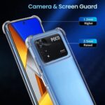 Hoesje geschikt voor Xiaomi Poco X4 Pro - AntiShock- TPU - Transparant