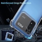 Hoesje geschikt voor Xiaomi Poco X4 Pro - AntiShock- TPU - Transparant