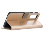 Hoesje geschikt voor Xiaomi Poco X4 Pro - Boekhoesje - Goud - Portemonneehoesje