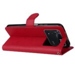 Hoesje geschikt voor Xiaomi Poco X4 Pro - Boekhoesje - Rood - Portemonneehoesje