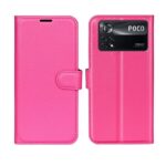 Hoesje geschikt voor Xiaomi Poco X4 Pro - Boekhoesje - Roze - Portemonneehoesje