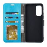 Hoesje geschikt voor Xiaomi Poco X4 Pro - Boekhoesje - Turquoise - Portemonneehoesje