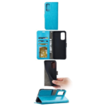 Hoesje geschikt voor Xiaomi Poco X4 Pro - Boekhoesje - Turquoise - Portemonneehoesje