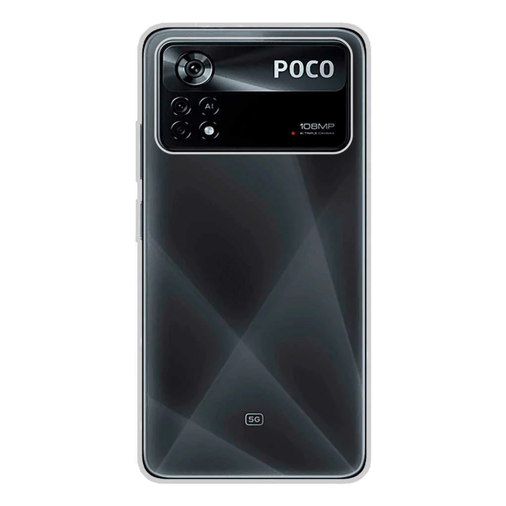 Hoesje geschikt voor Xiaomi Poco X4 Pro - Siliconen hoesje - TPU - Transparant