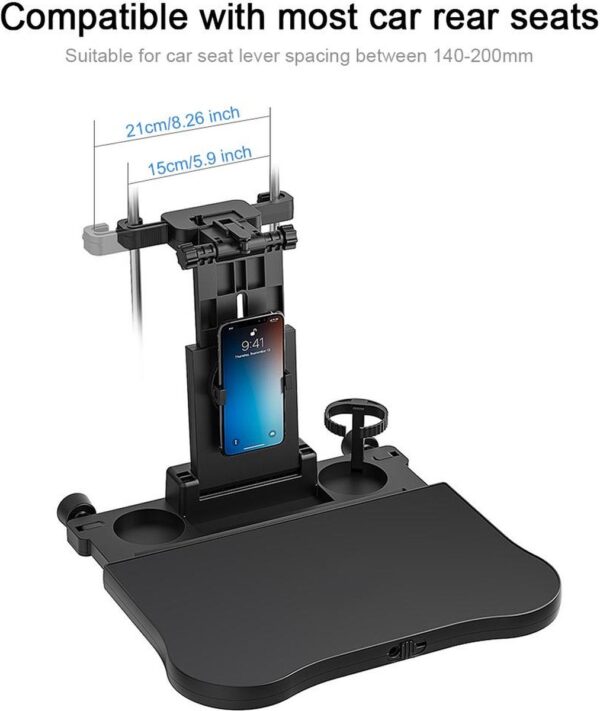 Multifunctionele Auto Tafel voor Laptop - Achterbank Klaptafel - Stand voor Telefoon/GSM/Smartphone/Tablet/iPad - LB574