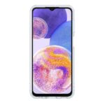 Siliconen hoesje geschikt voor Samsung Galaxy A23 | Transparant