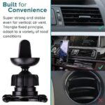 Telefoonhouder Auto voor Ventilatierooster - Ventilatie Autohouder met Klemsysteem - LB532