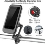 Universele waterdichte telefoonhouder voor Fiets / (motor)fietshouder met touchscreen - LB464