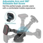 Auto Telefoonhouder met Telescopisch arm | Magnetisch Universeel 360° Roteren - LB512