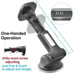 Auto Telefoonhouder met Telescopisch arm | Magnetisch Universeel 360° Roteren - LB512