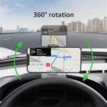 Auto Telefoonhouder voor Dashboard of Zonneklep met 360 graden Rotatie - LB518