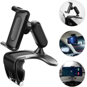Auto Telefoonhouder voor Dashboard of Zonneklep met 360 graden Rotatie - LB518
