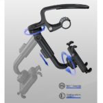 Auto Telefoonhouder voor Dashboard of Zonneklep met 360 graden Rotatie - LB592