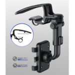 Auto Telefoonhouder voor Dashboard of Zonneklep met 360 graden Rotatie - LB592