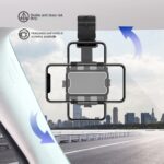 Auto Telefoonhouder voor Dashboard of Zonneklep met 360 graden Rotatie - LB592