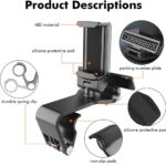 Auto Telefoonhouder voor Dashboard of Zonneklep met Nummerweergave en 360 graden Rotatie - LB541