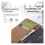 Hoesje geschikt voor Samsung Galaxy A73 5G - Boekhoesje - Rood - Portemonneehoesje