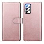 Hoesje geschikt voor Samsung Galaxy A73 5G - Boekhoesje - RoseGoud - Portemonneehoesje