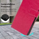 Hoesje geschikt voor Samsung Galaxy A73 5G - Boekhoesje - Roze - Portemonneehoesje