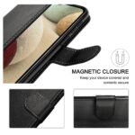 Hoesje geschikt voor Samsung Galaxy A73 5G - Boekhoesje - Zwart - Portemonneehoesje