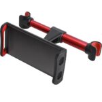 iPad Tablet Hoofdsteun Houder Auto | Auto Tablethouder en Telefoonhouder voor Kinderen | Rood LB468