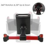 iPad Tablet Hoofdsteun Houder Auto | Auto Tablethouder en Telefoonhouder voor Kinderen | Rood LB468