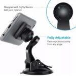 Magnetisch Telefoonhouder voor Mobiele Telefoons / Smartphones in de Auto met Zuignap op Dashboard en Raam / Voorruit - LB513