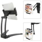 Multifunctioneel Tablethouder iPad houder Telefoonhouder voor Thuis en Werk  | 5.5~11 inch - Zwart LB517