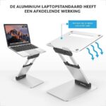 Premium Laptopstandaard | Universeel en Verstelbaar - LB569