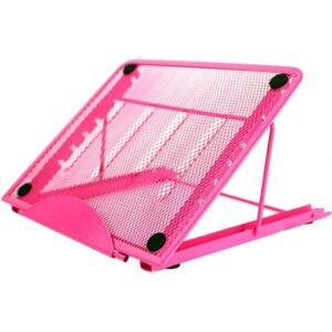 (roze) Standaard Statief Houder voor Tablet Boek en Laptop | Universeel en Multifunctioneel - LB493