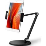 Tablet iPad standaard | Tablethouder | Telefoonstandaard (bureau)tafel - LB538 zwart