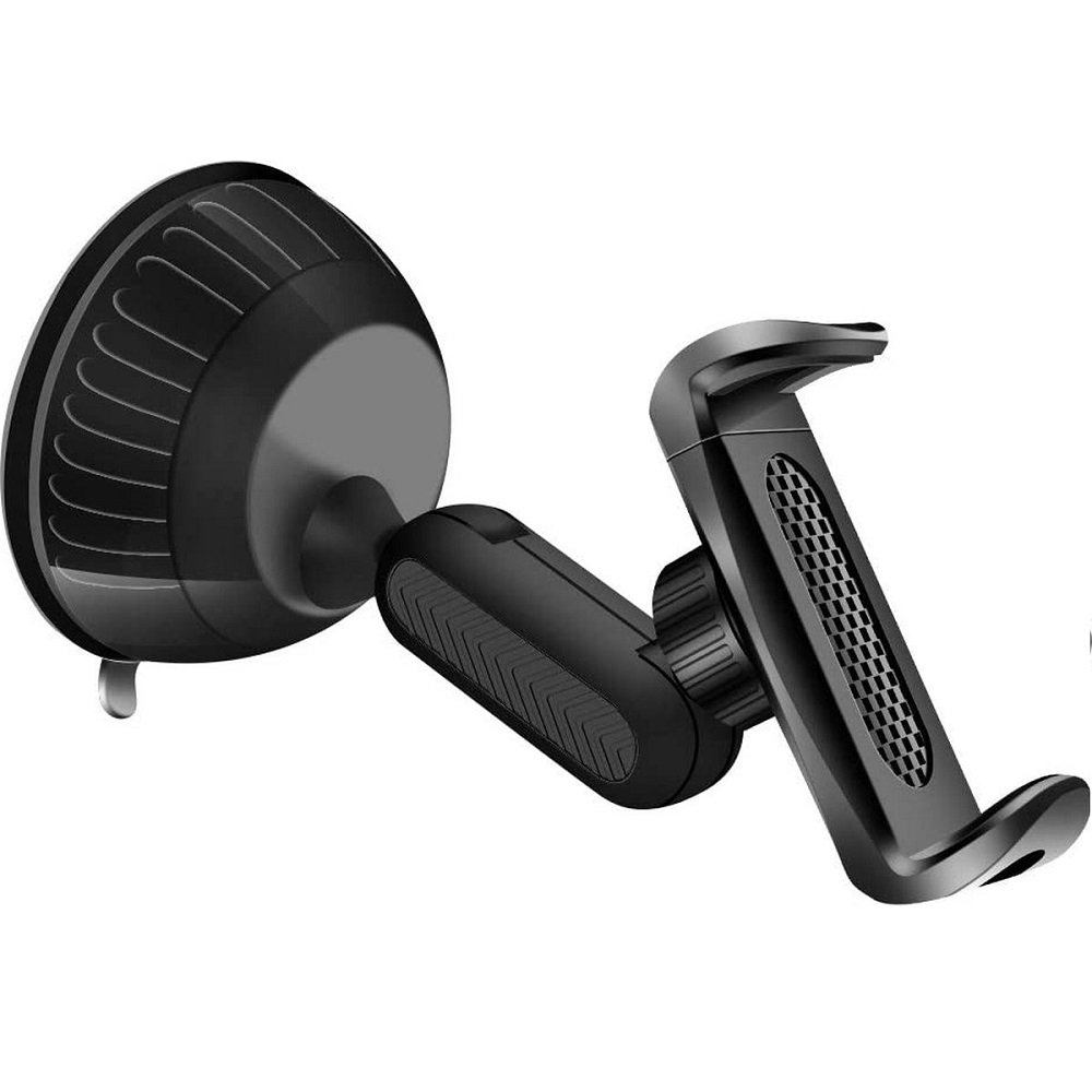 Telefoonhouder Auto | Voorruit en Dashboard || Zuignap & Klemsysteem | 360 graden roteren - LB523