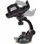 Telefoonhouder Auto | Zuignap en Klem- en kliksysteem | Universeel en 360 graden rotatie - LB414